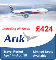 Flights to Lagos from london