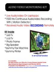 audio video monitor , spy phone india