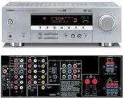 USED YAMAHA AV RECEIVER RX-V357