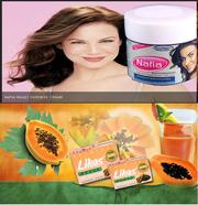 Nafia Magical Fairness Cream and Likas Papaya Soap from Jeddah, UAE
