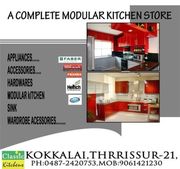 	Modular Kitchen Designers in Thrissur-Classic Kitchens--0487 2420753, 