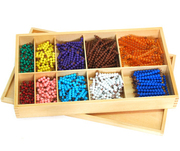 Montessori Educational toys-Bead Decanomial with Box 