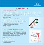 Earthing Electrodes & Backfill Compound