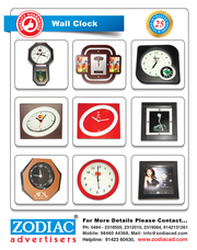 zodiac for corporate gifts Wall clock