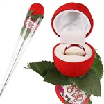 Romantic Ring Hidden in Rose Great Valentine's Gift for Lover FGF-2117