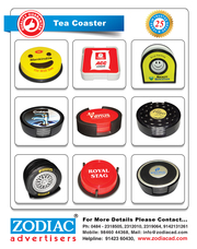 zodiac for corporate giftsTEA COASTER