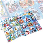 diy magic coloring book ultraman sticker