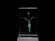 Crystal Engraved Jesus of Nazareth