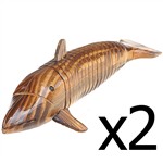 wooden children toys riding airplane