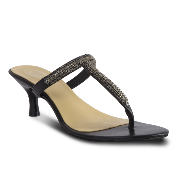 Get Offer on Womens Black Paris Mid Heels 