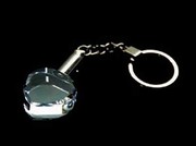 Crystal Heart Shape Key Chain for Valentine Gifting