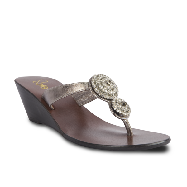 Women's Pewter Sarah Wedges Online