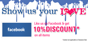 SareesBazaar.com - Like us on Facebook & Get 10% discount