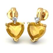 Gold Yellow Earrings