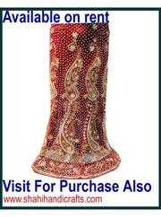 Designer lehenga on rent
