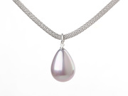 Purple Seashell Pendant Necklace Is Sold at US$ 4.02