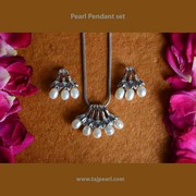 Pearl Pendant sets from TajPearl.com at your Door steps