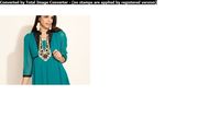 Flat 60% Off On Women's Kurtis From Mother Earth & La Emotio.