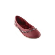 Get Glamr Fab Red Ballerinas