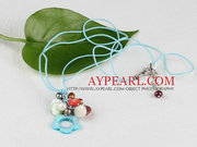 Multi Color Pearl and Shell Necklace Is Sold At $1.73