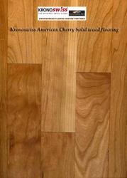 American Cherry Solid Wood Flooring in Delhi India