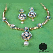 Gold plated Pure Pearl Jewellery online store TajPearl.com