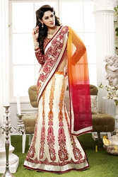 Pavitraa  Elegance Designer partywear Lahenga Saree