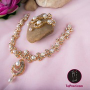 Austrian Crystals Necklaces from Taj Pearl. Shipping free in India