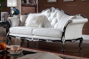 Neoclassical style 3 seater sofa set
