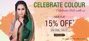 SkySarees.com - Holi Special Discount Sale