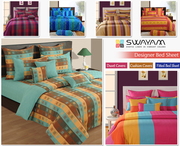 Buy Bed Sheets Online India in Modish Color Patterns at Swayam India