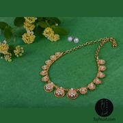 Gold Plated Jewellery - Golden Royal Pearl Necklaces