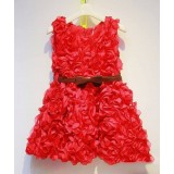 Baby Couture India-Always Valentine Rose Dress