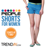 People Shorts for women