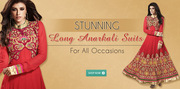 Ramafashions.com - Designer Anarkali Salwar Suit @ Best Prices
