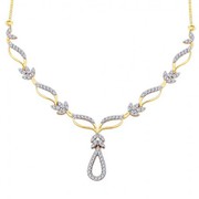 Buy Diamond Necklaces online at JewelSouk 