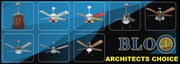 ARCHITECTURAL LED LIGHTING FIXTURES-ARCHITECTURAL LED FAN - BLOO LED