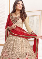 VandV Buy Online Long Brown Anarkali Suit very best low price 1999/-