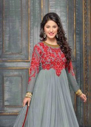 VandV Colorful Designer Gray Designer Suits just only on Rs.1999/-