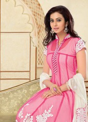 Latest Rakul Preet Sing Designer Pink Anarkali Suit just only on 1999