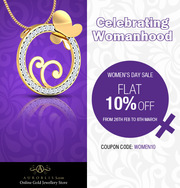 Women’s Day Celebration at Aurobliss.com – Flat 10% Off