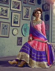 Buy online Indian designer anarkali salwar kameez