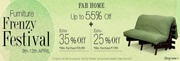 Fabfurnish Furniture Frenzy Festival Upto 55% off - Goosedeals.com
