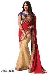 Half n Half Wedding Sarees