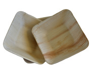 Leaftrend Disposable palm leaf plates and bowls pack of 25