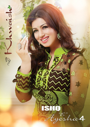 Unstiched designer salwar suits