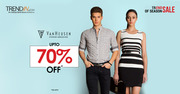 Buy Van Heusen Clothes, upto 70% off on EOSS sale for women at Trendin