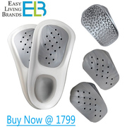 WalkFit Platinum Custom Orthotics Insoles For Men and Women