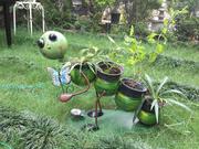 Caterpillar with 4 Pots