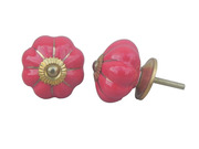 Red Gold line Knob - Indianshelf